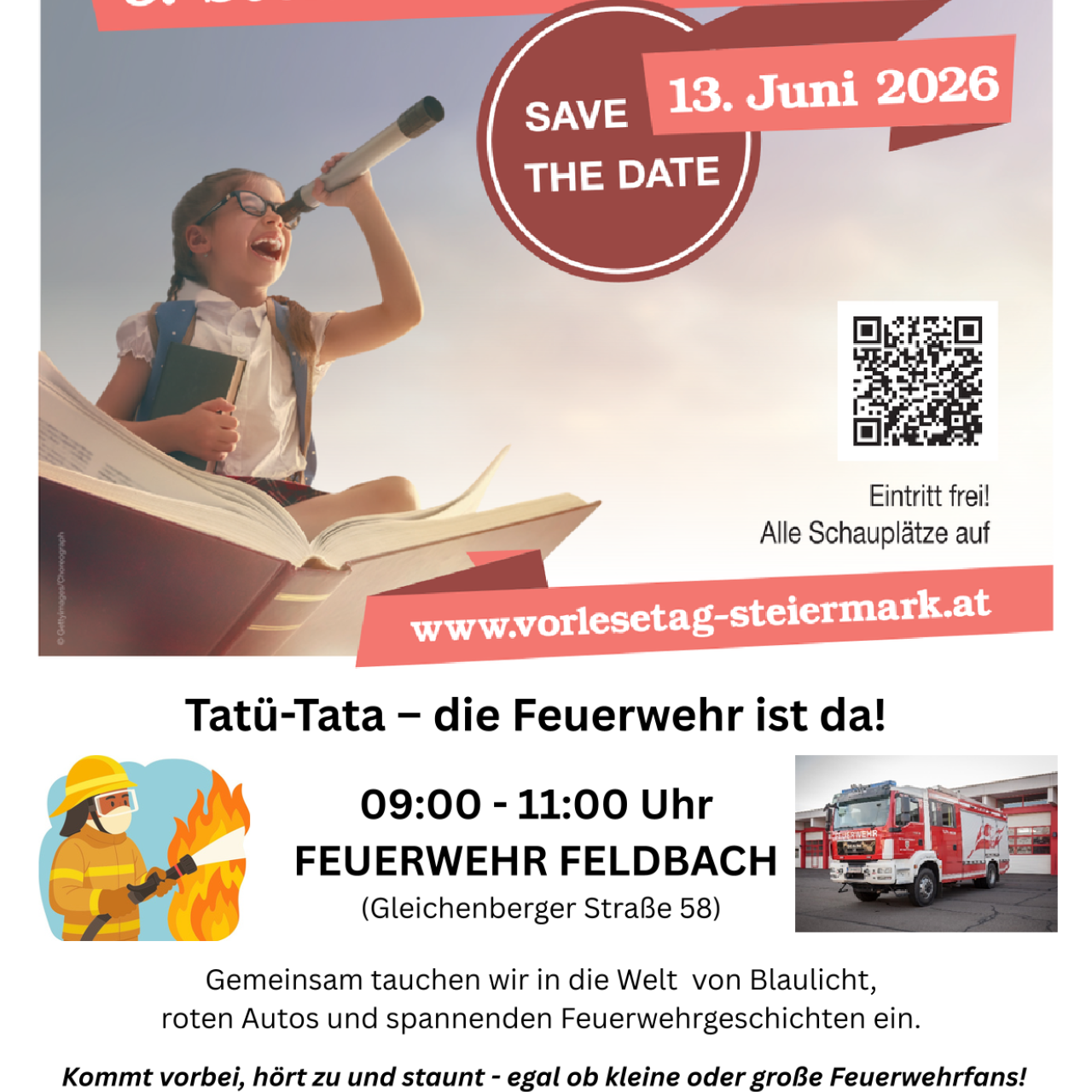 Vorlesetag Feuerwehr