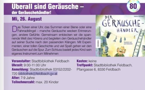 Überall sind Geräusche
